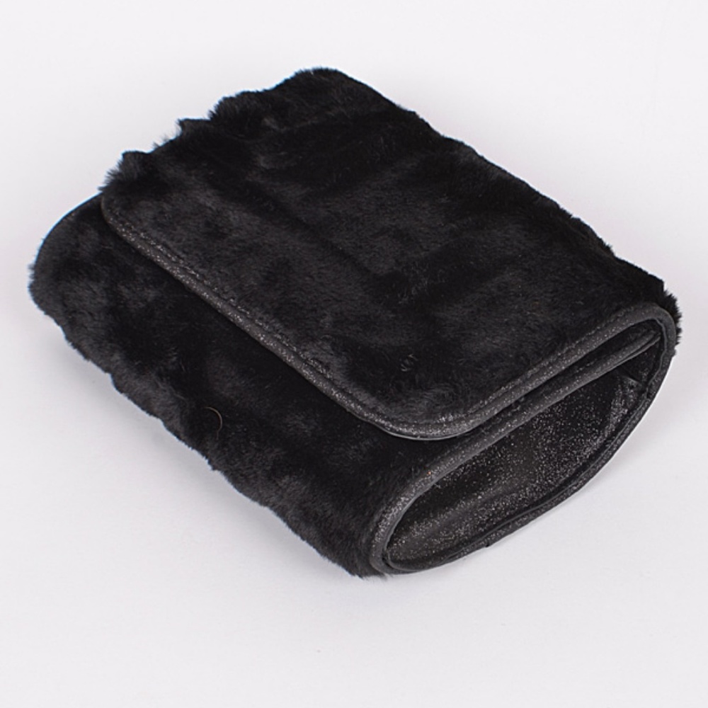 Faux Fur hobo crossbody clutch bag NWT - Picture 4 of 7